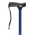 Carex Health Brands Carex Health Brands A52100 Soft Grip Cane - Metallic Blue FGA52100 0000